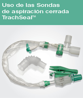Using the TrachSeal closed suction system